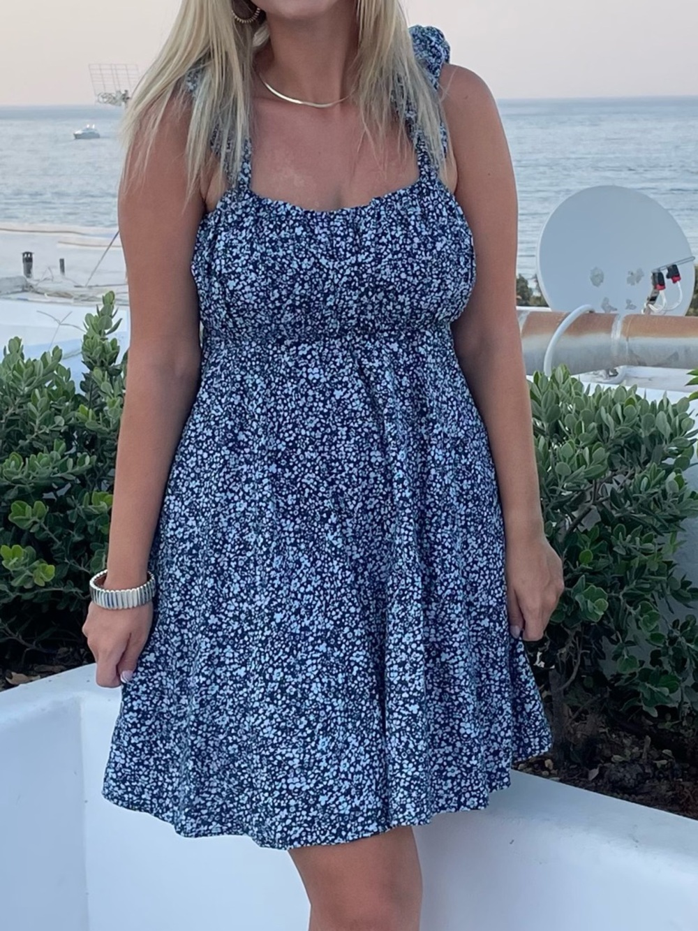 Abercrombie Blue Mini Dress